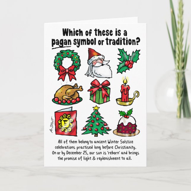 Carte Lequel de ces éléments est païen ? - (Devant)