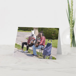 Carte Les Accordionistes Sont Différents Accordéon Drôle