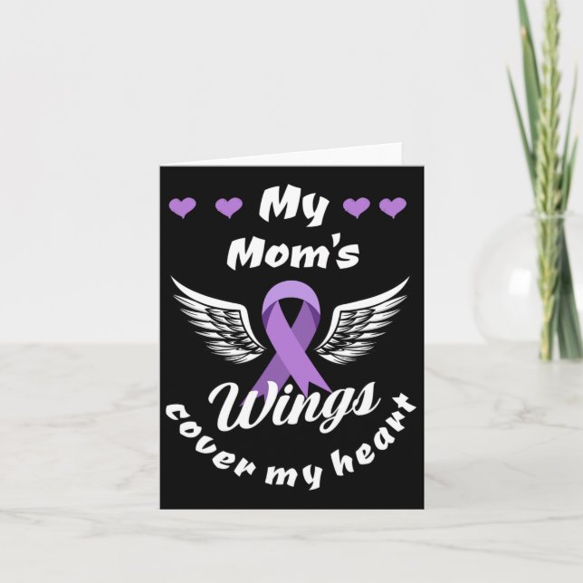 Carte Les ailes de ma mère couvrent ma conscience de l'o (Devant)