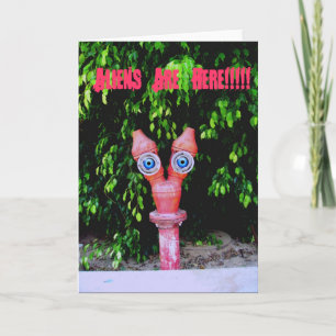 Carte Les Aliens sont ici