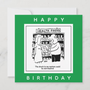 Carte Les aliments pour la santé pourraient être choqués