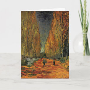 Carte Les Alyscamps (cimetière) par Vincent van Gogh