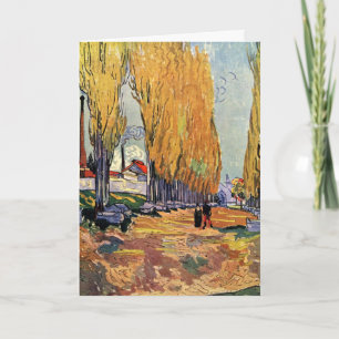 Carte Les Alyscamps (cimetière) par Vincent van Gogh