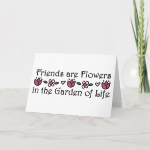 Carte Les Amis Fleurs