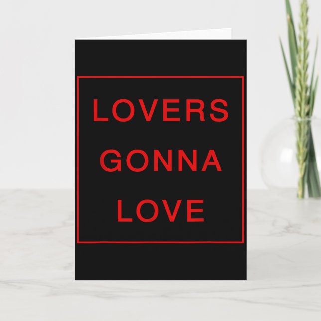 Carte Les amoureux vont aimer _ la Saint-Valentin  (Devant)