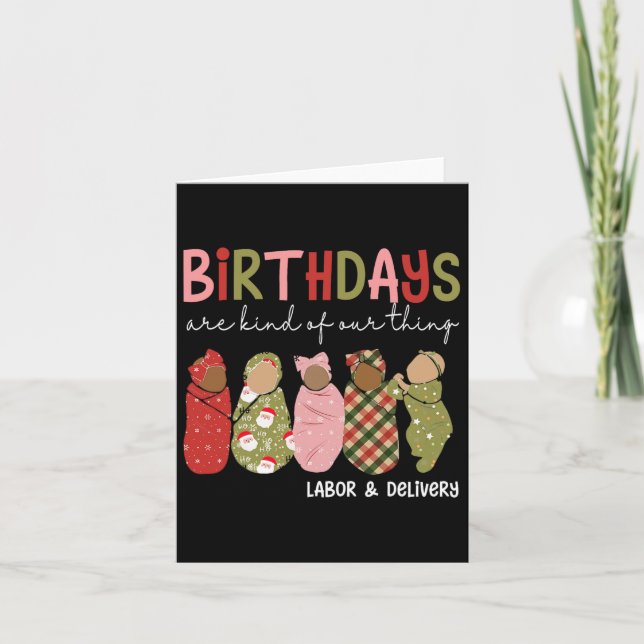 Carte Les Anniversaires Sont En Quelque Sorte Notre Chos (Devant)