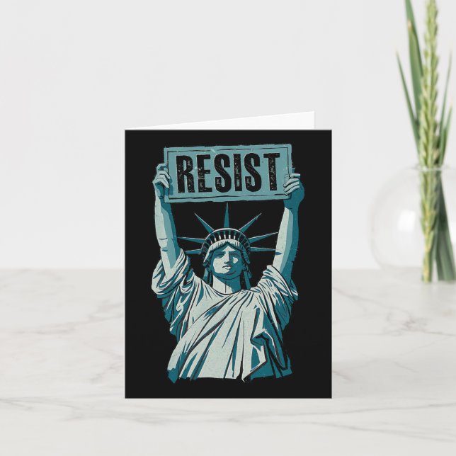 Carte Les anti-Trump ne résistent pas à mon président (Devant)
