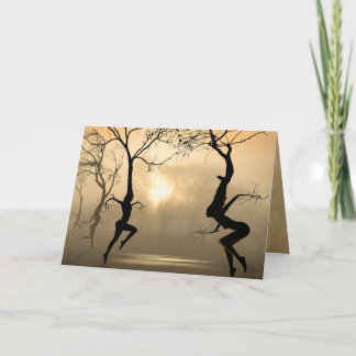 Carte Les arbres dansants