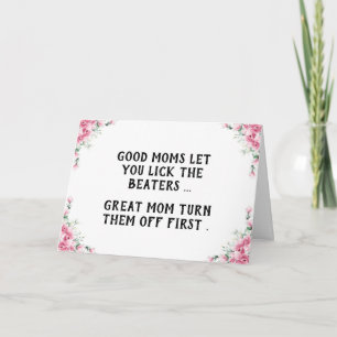 Carte les bonnes mamans vous laissent lécher les fouets,