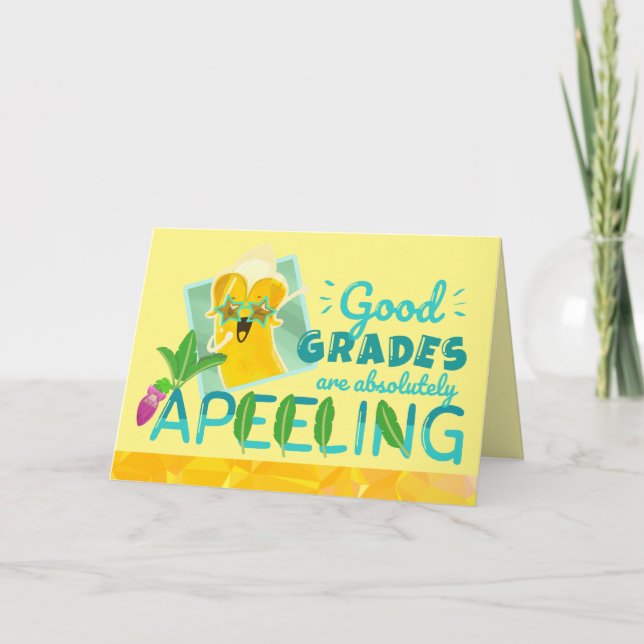 Carte Les bonnes notes sont absolument Apeeling - Jardin (Devant)