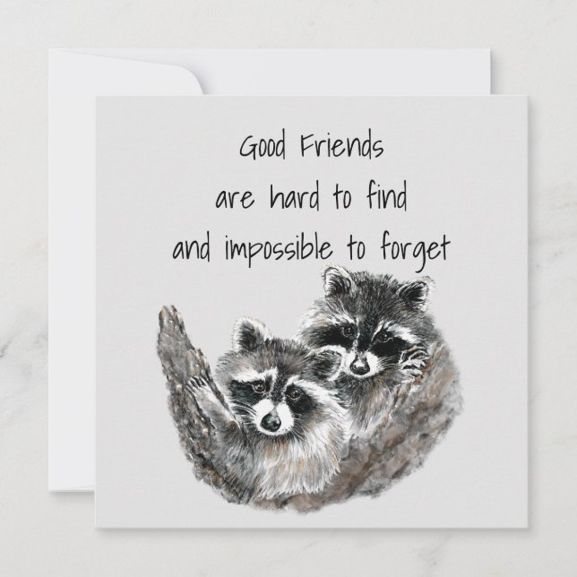 Carte Les bons amis difficiles à trouver Impossible Cita (Devant)