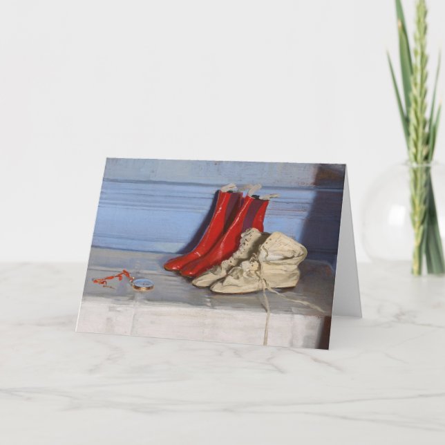 Carte Les bottes de Mlle Simpson | William Nicholson (Devant)