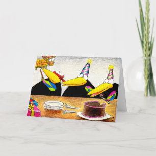 Carte Les bouts de calorie pour l'anniversaire rappelle