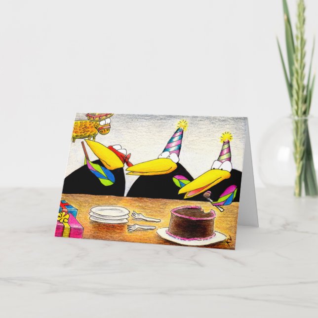 Carte Les bouts de calorie pour l'anniversaire rappelle (Devant)