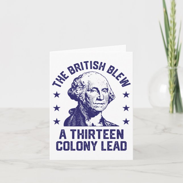 Carte Les Britanniques ont fait exploser une colonie de  (Devant)