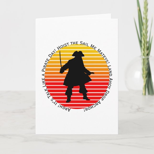 Carte Les Buccaneers à vapeur parlent comme une journée  (Devant)