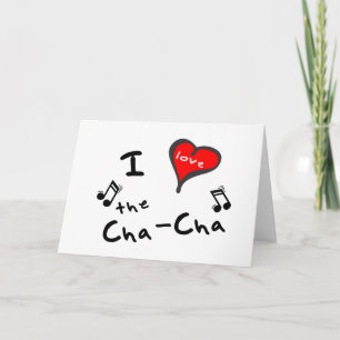 Carte les cadeaux Cha-Cha - J'entends le Cha-Cha