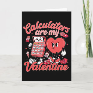 Carte Les calculatrices sont mon professeur de maths val