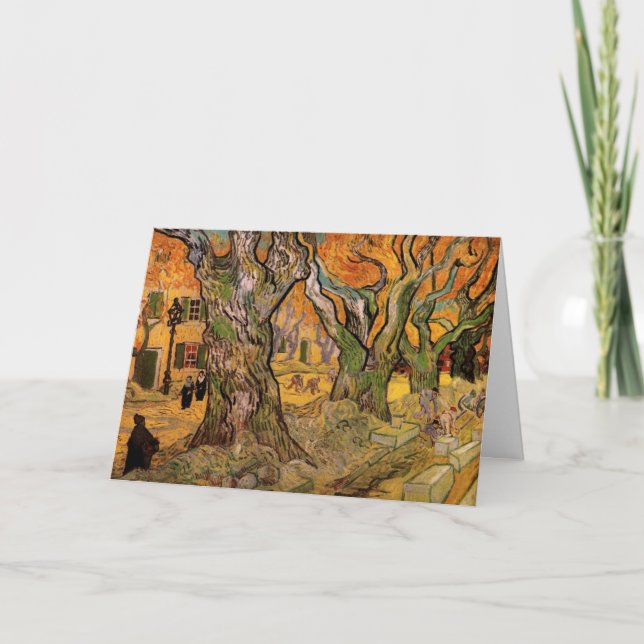 Carte Les Cantonnier par Vincent van Gogh (Devant)