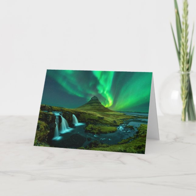 Carte Les cascades | Kirkjufellfoss Cascade, Islande (Devant)