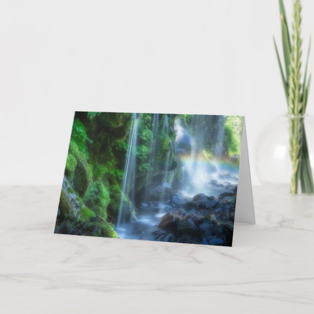 Carte Les cascades | Shinmata Ravine, Japon (Devant)