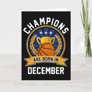 Carte Les champions naissent en décembre Sketll Gif d'an