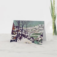 Les chasseurs dans la neige, par Bruegel D. Ä.