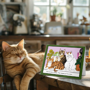 Carte Les chats sont en charge