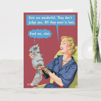 Carte Les chats sont merveilleux