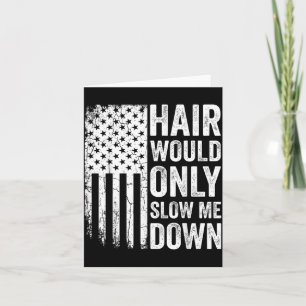 Carte Les cheveux ne feraient que ralentir les pères du