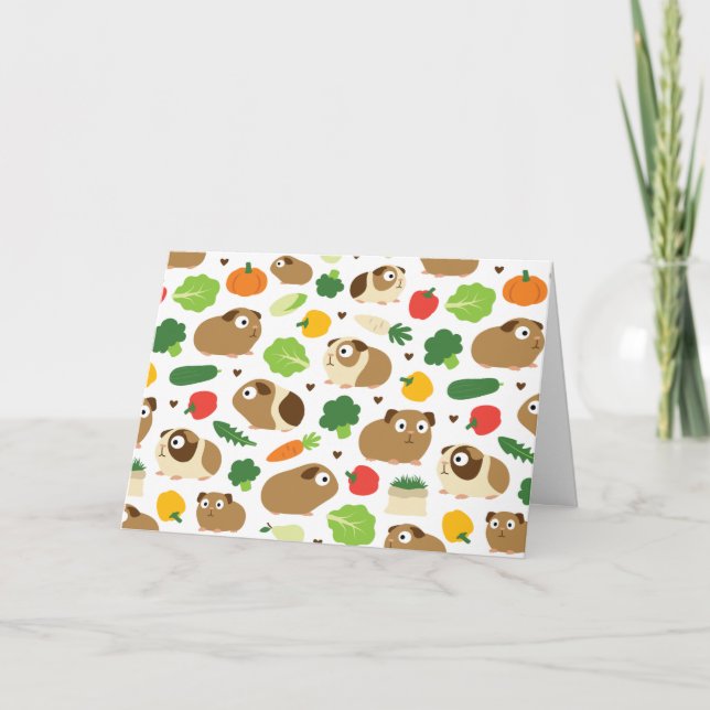 Carte Les Cochons De Guinée Et Leurs Traitements (Devant)