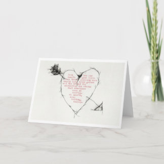 Carte "les coeurs enracinent"