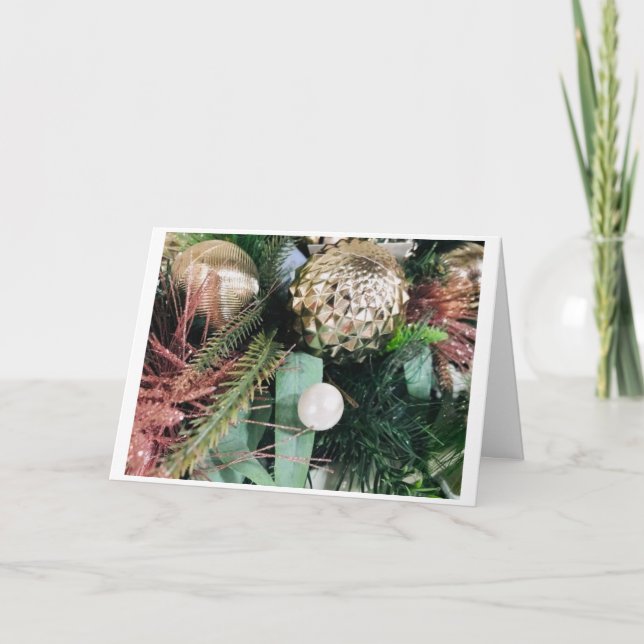 CARTE LES COEURS REMPLIS DE SOUHAITS POUR DE BELLES NOËL (Devant)