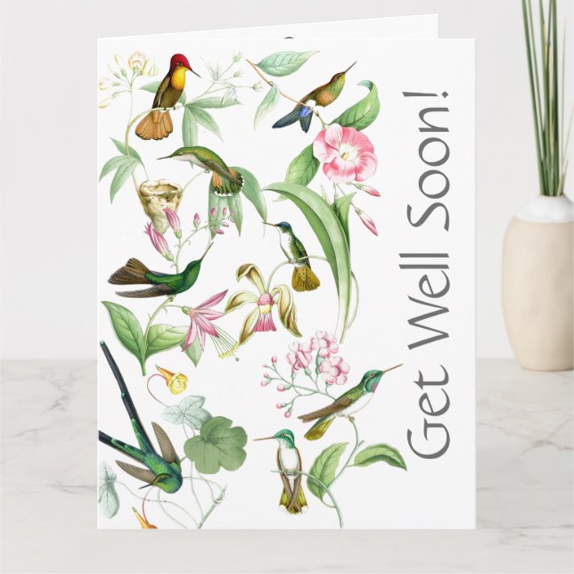 Carte Les colibris s'en sortent bientôt grâce à la Big C (Devant)