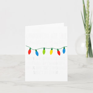 Carte Les collègues sont comme les lumières de Noël Drôl