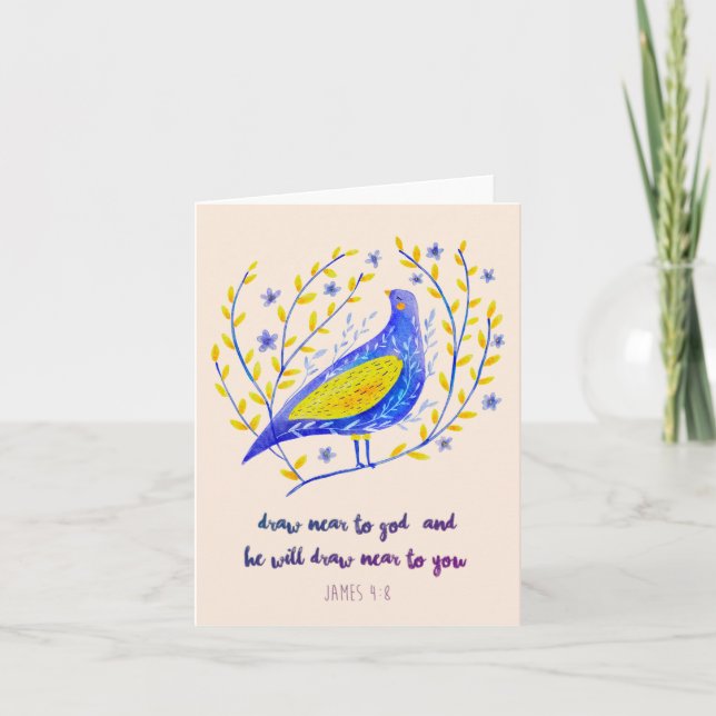 Carte Les colombes de la paix : l'unité et l'harmonie en (Devant)