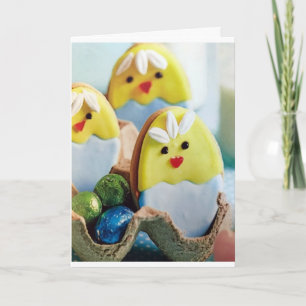 CARTE **LES COOKIES DE PÂQUES ET LES OEUFS DE PÂQUES DIS