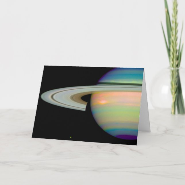 Carte Les couleurs de Saturne (Devant)