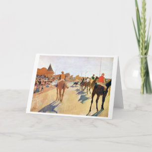 Carte Les Course À Cheval (La Parade), Edgar Degas
