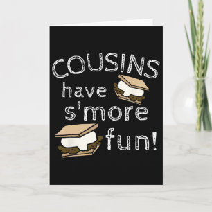 Carte Les cousins s'amusent plus en famille T-Shirt de r