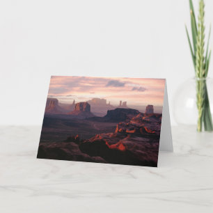 Carte Les déserts Monument Valley Utah-Ariziona