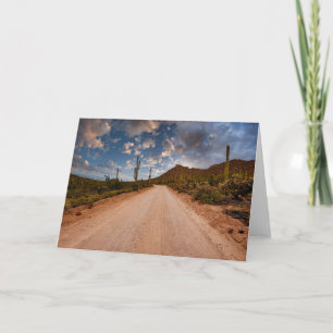 Carte Les déserts   Parc national du Saguaro Arizona