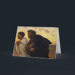 Carte Les disciples Peter et fonctionnement de John<br><div class="desc">Les disciples Peter et John courant à la tombe le matin de la résurrection,  c.1898 %pipe % par emplacement d'art d'Eugene Burnand | : Musee d'Orsay,  nombre de collection suisse d'image de l'artiste | de Paris,  France | : XIR82875</div>