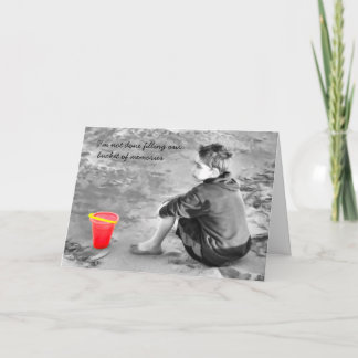 Carte Les disparus sentimentaux vous échouez le seau de