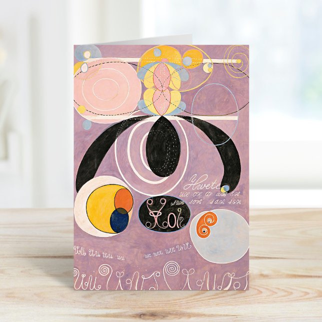 Carte Les Dix Plus Grands N° 6 | Hilma af Klint (Créateur téléchargé)