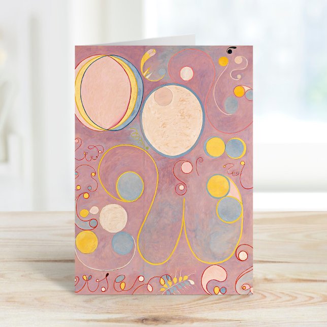 Carte Les Dix Plus Grands N° 8 | Hilma af Klint (Créateur téléchargé)