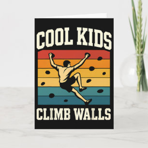 Carte Les enfants cool grimpent les murs Extremesport Es