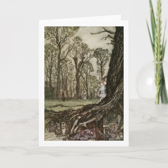 Carte Les enfants dans Kensington fait du jardinage (le (Devant)