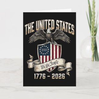 Carte Les États-Unis 250 We The People 1776-2026 Anni