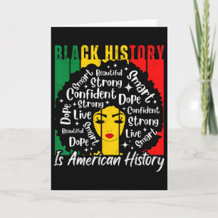 Carte Les femmes afro l'histoire des Noirs est l'histoir